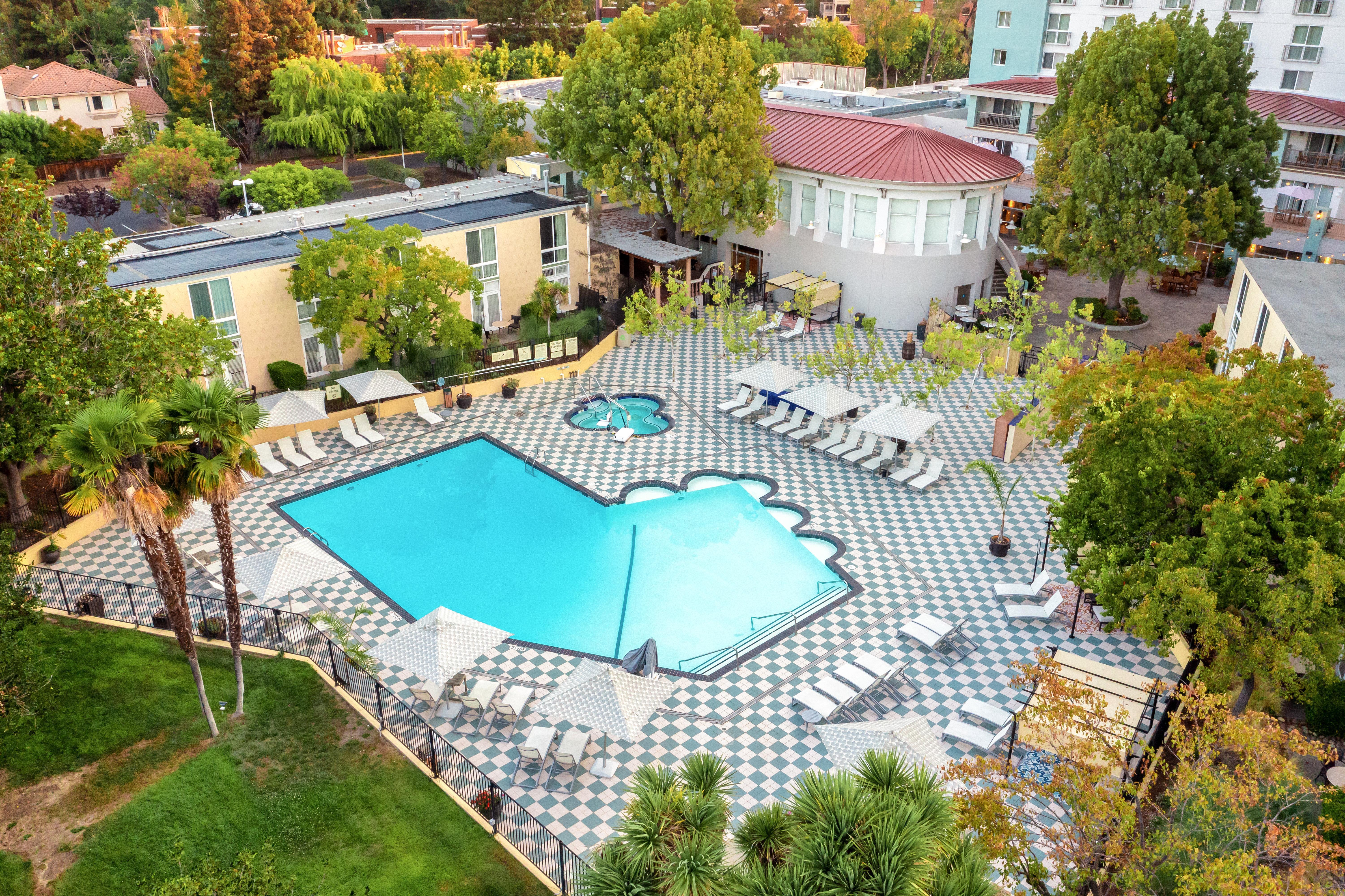 Crowne Plaza Cabana Hotel By Ihg Palo Alto Exterior foto